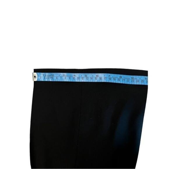 Tesori Size 12 Black 100% Wool Pants 31” Inseam Excellent Condition - Picture 6 of 9